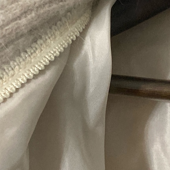 BELLDINI Angor & Rabbit Hair Long Cardigan M Beige NWOT - Picture 7 of 13